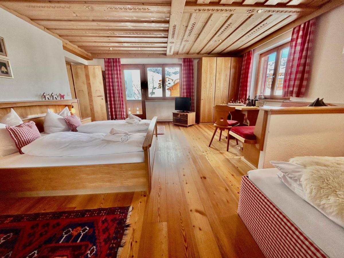 Haus Wallis By Stayfritz - Ski-In Ski-Out Zimmer 'Garni' Am Arlberg Warth  Eksteriør bilde